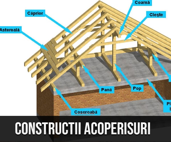 constructii acoperisuri lemn